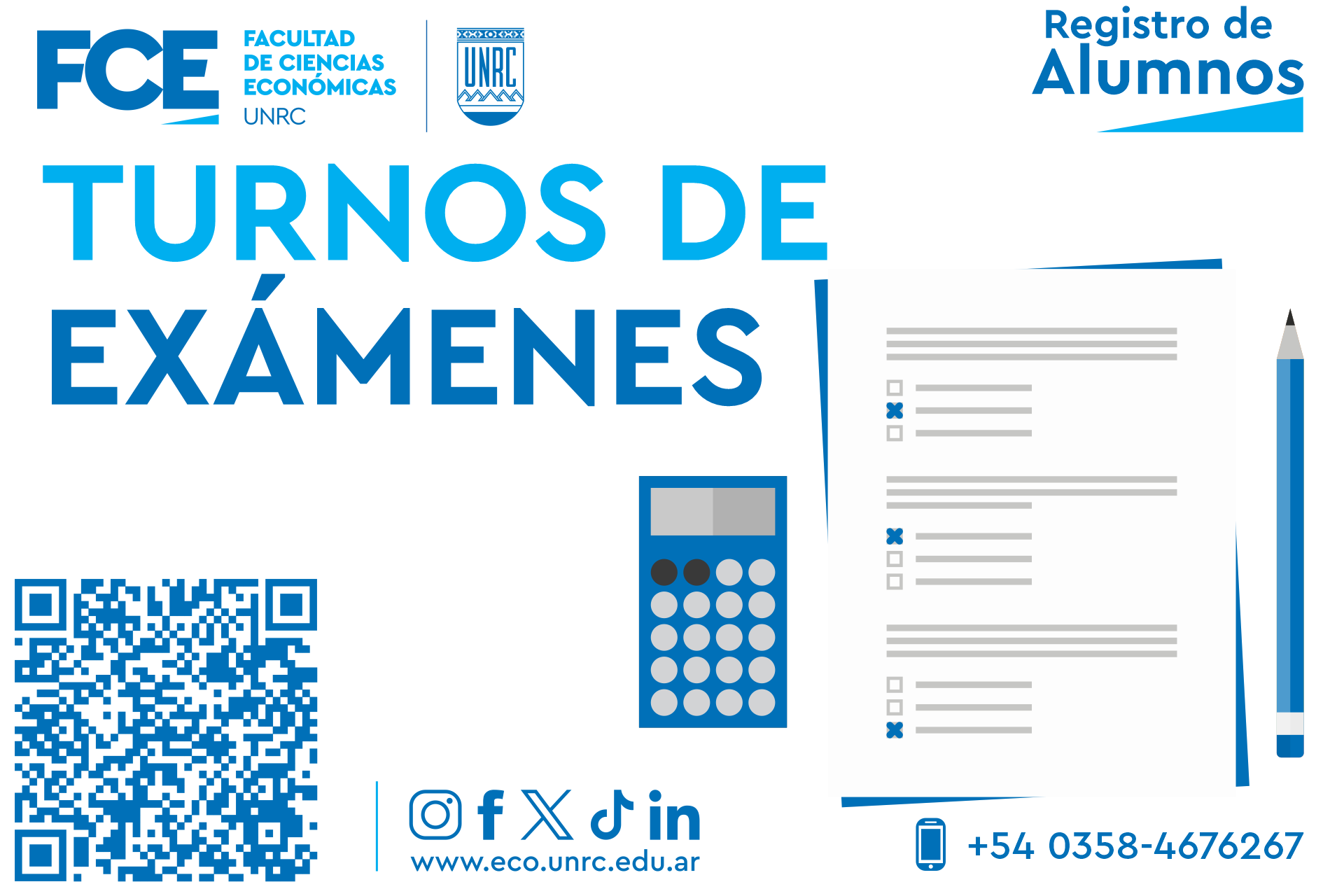 turnos de exámenes 2024 - portada TV